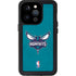 NBA Charlotte Hornets Distressed iPhone 15 Pro Waterproof Case